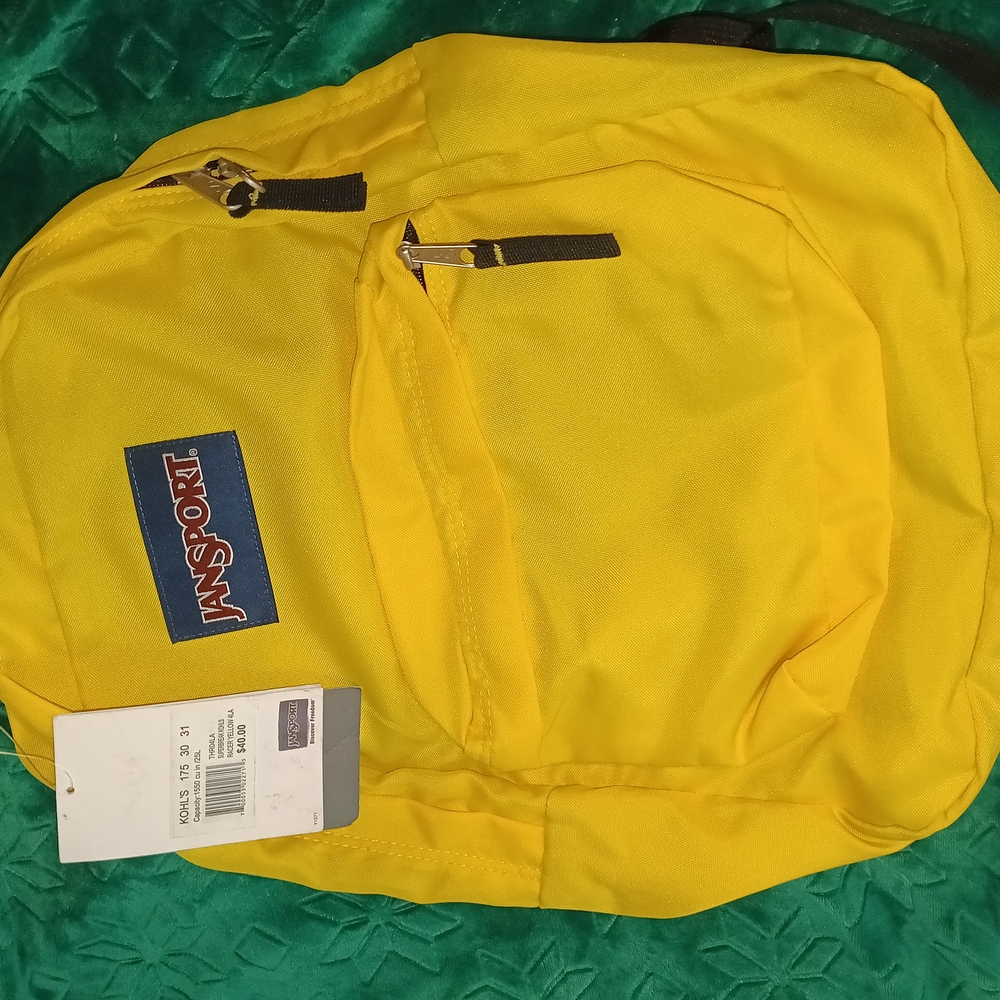 Jansport Yellow Backpack